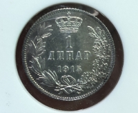 SERBIA Dinar 1915 BU