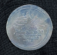 TURKEY  Ottoman Mahmud I (1730-1754 Large Silver Kurus (AH 1143) 1730