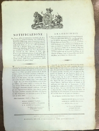 Old Historic  Document 1809