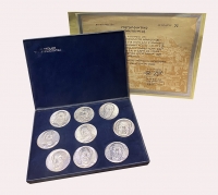ΟΙ ΜΕΓΑΛΟΙ ΤΗΣ ΑΡΧΑΙΟΤΗΤΑΣ Συλλογή 9 Ασημένια Μετάλλια Φιλότεχνος