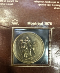 CANADA Olympic Games Commemorative Coin 1976 UNC