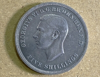 GR. BRITAIN 5 Shilling 1951 UNC