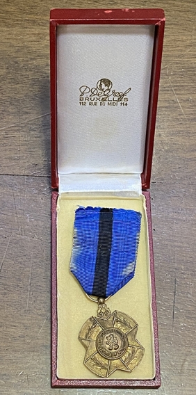 ΒΕΛΓΙΟ Order Of Leopold 1952 Boxed