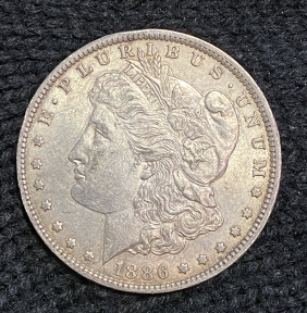 USA 1 Dollar 1886 o AU
