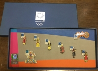 Συλλογή [σετ 8τεμ.] καρφίτσες Ολυμπιακών Αγώνων 2004