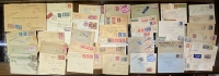 FRANCE Nice Collection of 40 Envelops Before 1939 Posted 
