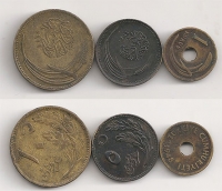 TURKET lot 3 coins VF
