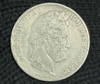 ΓΑΛΛΙΑ 5 Φράγκα 1835  VF