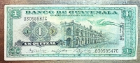 GUATEMALA. 1 Quetzal 1970 F