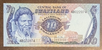 SWAZILAND 10 Emalangen 1985 