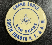  Masonic Pin ,Grand Lodge South Dakota 