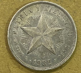 ΚΟΥΒΑ Πέσος 1932 XF