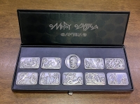 ΟΜΗΡΟΥ ΟΔΥΣΣΕΙΑ Συλλογή της Αντίκα με 10 Ασημένια Μετάλλια