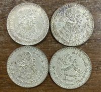 MEXICO 4 Different Pesos