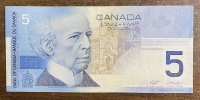 CANADA 5 Dollars 2002 AU/UNC
