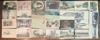 FRANCE Collection with 28 old postcards. Most are posted.