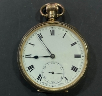 Gold (9kt) Pocket Watch Dennison British made Work