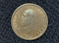 2 Drachma 1962 AU 