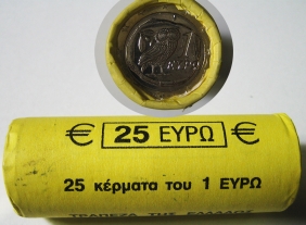 Μασούρι Τράπεζα Τηs Ελλάδος του Ενός Ευρώ 2002