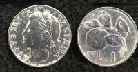 ITALY 1 Lire 1947 AU