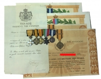 Bar of 5 Medal with awards