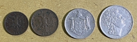 ALBANIA 4 Coins 1931-35