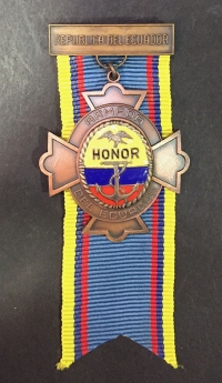 ΕCUADOR Medal Of Valuer