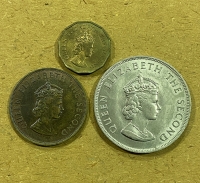 JERSEY Set -(3) 1/12 Shilling ,1/4 Shilling and 5 Shilling 1966 UNC