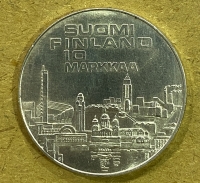 FINLAND 10 Markkaa 1971 UNC