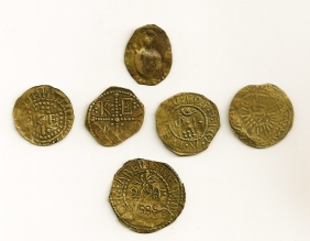 Σετ (6) Εκκλησιαστκά κέρματα 1888