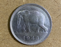 ΒΕΛΓΙΚΟ ΚΟΝΓΚΟ 50 Φράγκα 1944  XF+