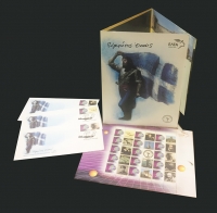 Sheet A4  and 3 FDC Of 2003 Crete