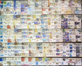 Collection of 169 FDC 2003-2013
