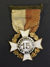 MEXICO  Cross Of Perseverance 15 Year's Service