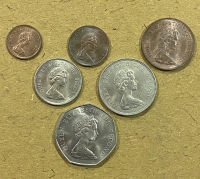 JERSEY 6 Different UNC Coins