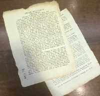  Old historic document Corfu 1807