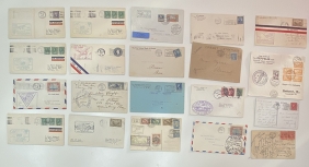 20 Very interesting old (1929-50) First Flights 