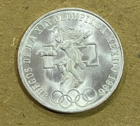MEXICO 25 Pesos 1968 PL