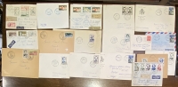 FRANCE 18 Envelopes Philately 1958