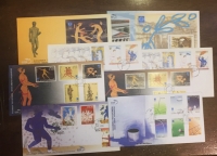 Collection of 7 Greek FDC of 2004 Olympic Games face value about 35€