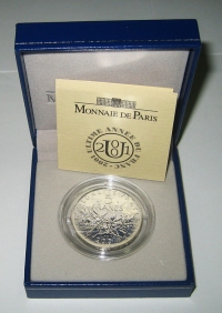 FRANCE 5 Fr. 2001 with certificate and box