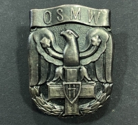 ΠΟΛΩΝΙΑ Badge Σχολής Αξιωματικών 1940-50 