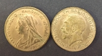 2 Φλουρά βασιλόπιτας  1953 και 1962 