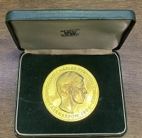 ΑΓΓΛΙΑ Μετάλλιο στο κουτί του μεγάλο μέγεθος (57 χιλ)  ορίχαλκος 