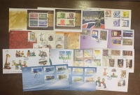 Collection of 15 FDC 2006 face value about 62€