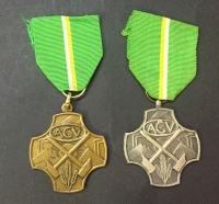BEGIUM 2 Medals  Cross