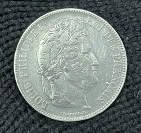 ΓΑΛΛΙΑ 5 Φράγκα 1841 AXF