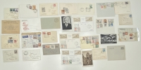 25 φάκελοι /κάρτες 10 ετίας 1930 πολλά με αναμνηστικές σφραγίδες 