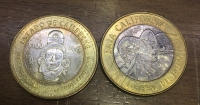 MEXIKO 2 X 100 Dollar 2000 and 2005 AU