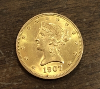 USA 10 Dollar 1907 UNC